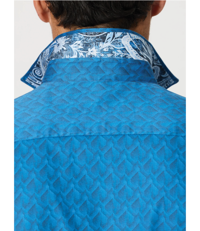 Robert Graham Robert Graham Dimella Dress Shirt - Blue