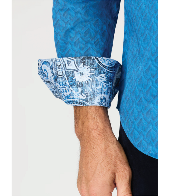 Robert Graham Robert Graham Dimella Dress Shirt - Blue