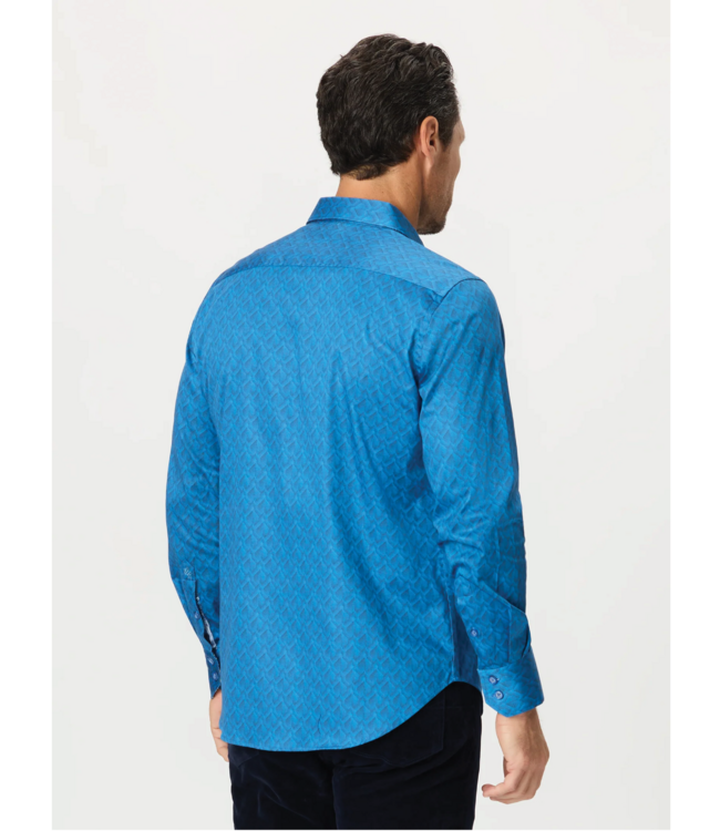 Robert Graham Robert Graham Dimella Dress Shirt - Blue