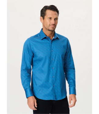 Robert Graham Robert Graham Dimella Dress Shirt - Blue