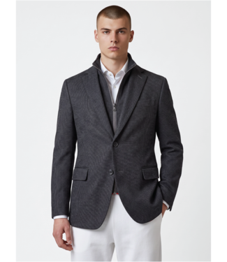 7 Downie St. 7 Downie St. - Branson  Wool Knit Hybrid Sport Coat - Black