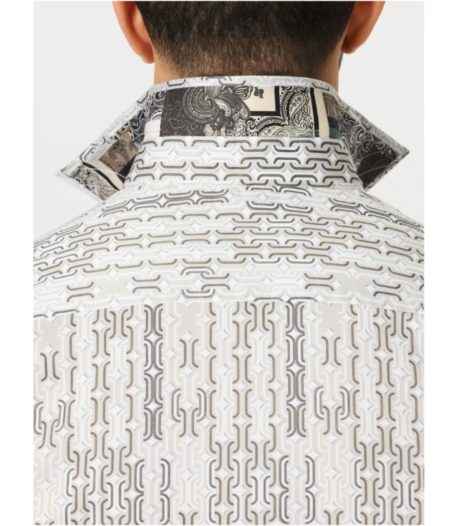 Robert Graham Robert Graham Missing Links Dress Shirt - Khaki