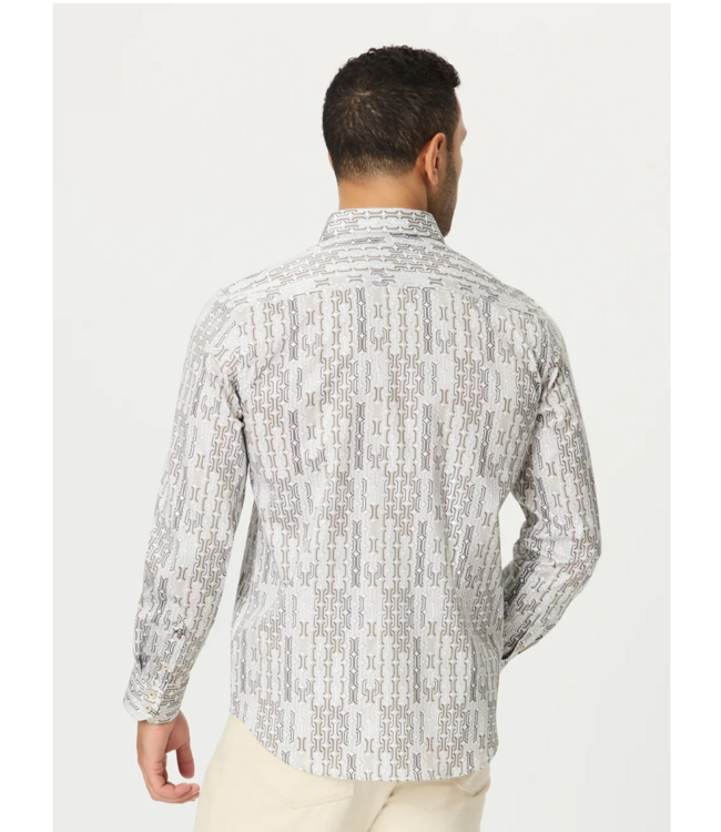 Robert Graham Robert Graham Missing Links Dress Shirt - Khaki