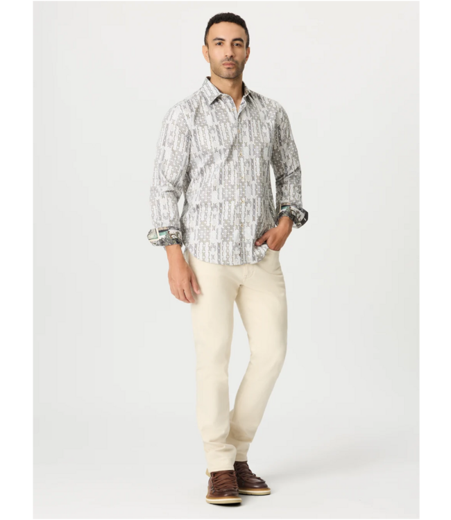 Robert Graham Robert Graham Missing Links Dress Shirt - Khaki