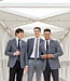 Essential Tonal Plaid Sport Coat - Medium Grey