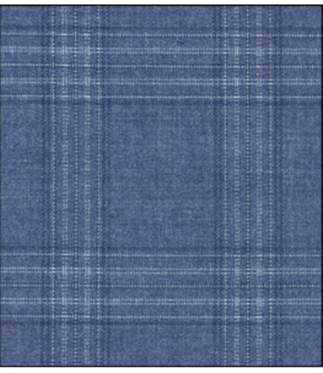 Essential Tonal Plaid Sport Coat - Indigo
