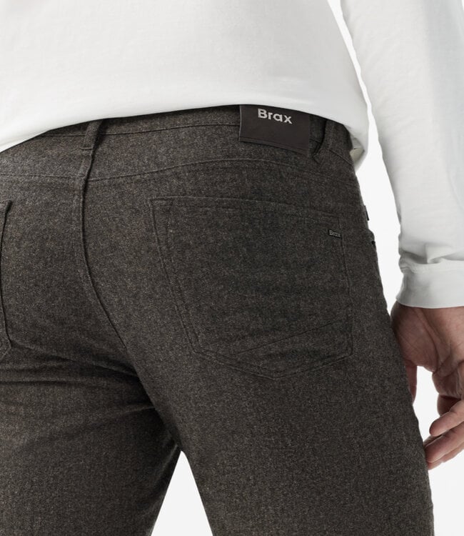 Brax Chuck - Ceramica - Modern Fit Pant - Chocolate