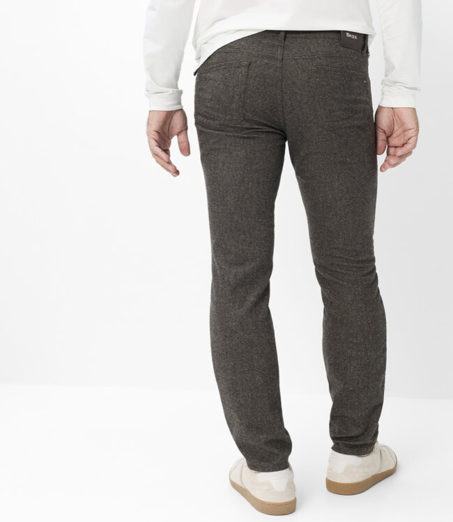 Brax Chuck - Ceramica - Modern Fit Pant - Chocolate