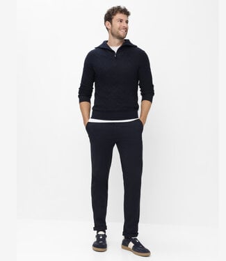 Brax Soren - Quarter Zip Sweater - Navy