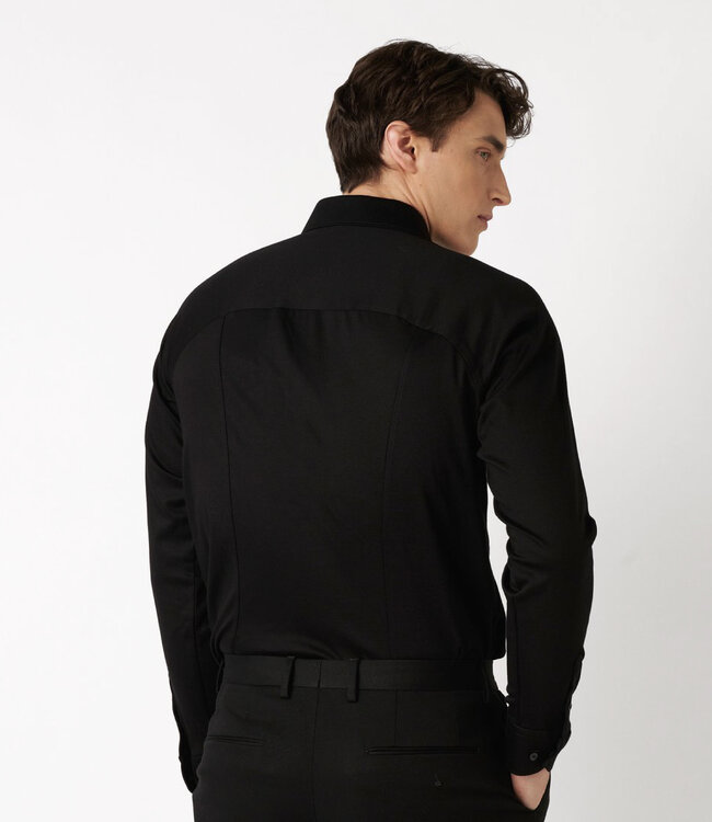 Desoto - Hai - Essential Jersey Dress Shirt - Black