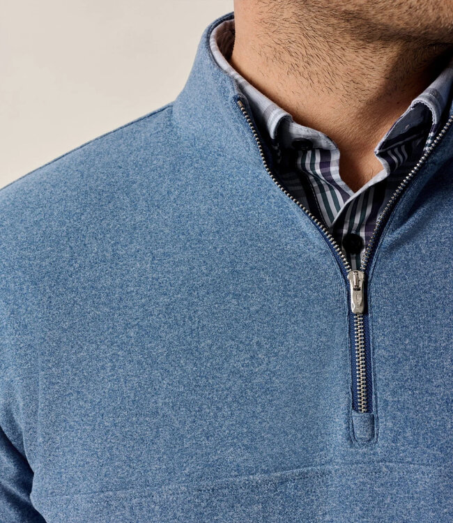Johnnie-O Johnnie-O  Mikey 1/4 Zip Pullover - Splash