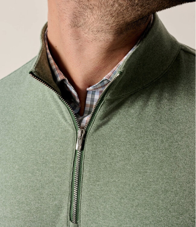 Johnnie-O Johnnie-O  Mikey 1/4 Zip Pullover - Fern