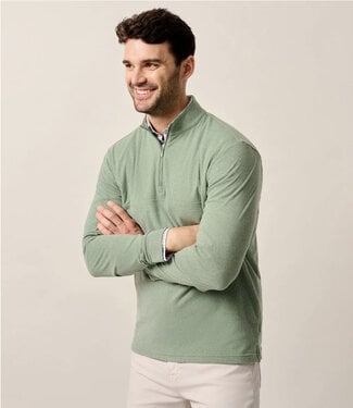 Johnnie-O Johnnie-O  Mikey 1/4 Zip Pullover - Fern