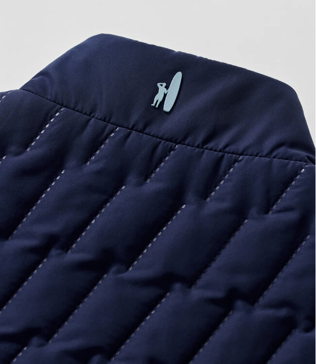 Johnnie-O Johnnie-O - Belfry Quilted Puffer Vest - Navy