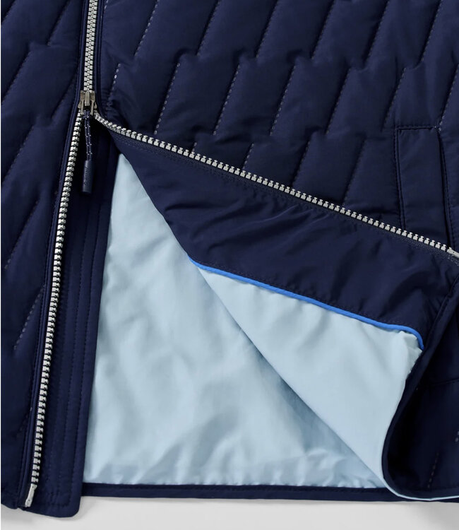 Johnnie-O Johnnie-O - Belfry Quilted Puffer Vest - Navy