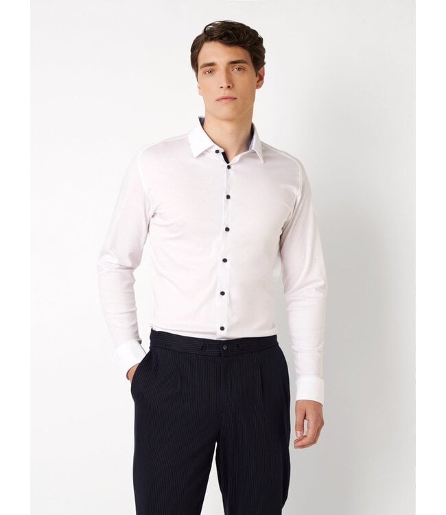 Desoto - Kent - Winter Solids Dress Shirt - White