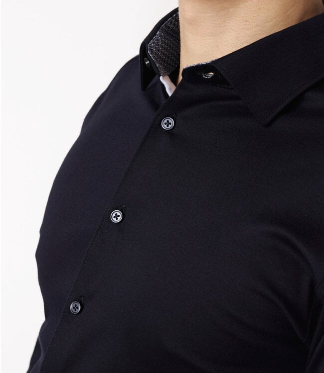 Desoto - Kent - Winter Solids Dress Shirt - Deep Navy
