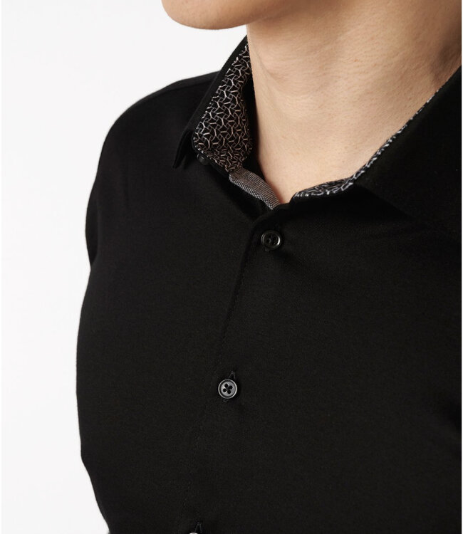 Desoto - Kent - Winter Solids Dress Shirt - Black