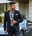 Au Noir Au Noir Elba - Sport Coat - Navy / Brown