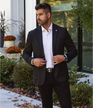 Au Noir Au Noir Delon Stretch Sport Coat - Black