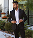 Au Noir Au Noir Delon Stretch Sport Coat - Black