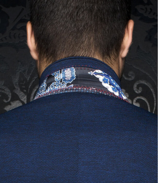 Au Noir Au Noir Delon Stretch Sport Coat - Navy