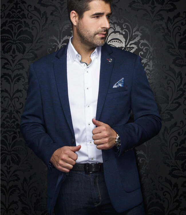Au Noir Au Noir Delon Stretch Sport Coat - Navy