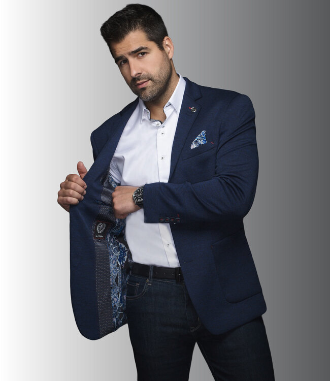 Au Noir Au Noir Delon Stretch Sport Coat - Navy
