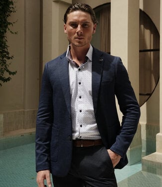 Au Noir Au Noir Delon Stretch Sport Coat - Navy