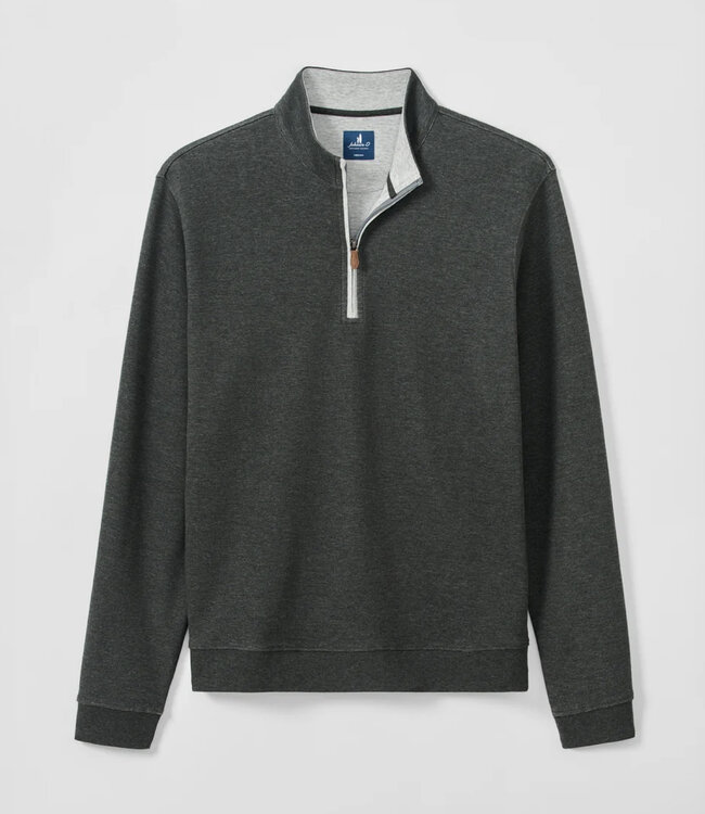 Johnnie-O Johnnie-O  Sully 1/4 Zip Pullover - Heather Black