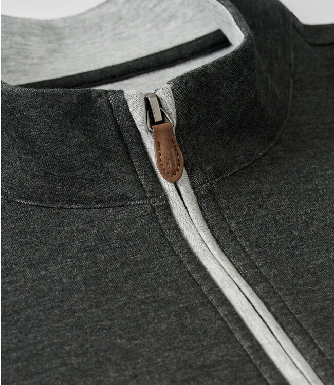 Johnnie-O Johnnie-O  Sully 1/4 Zip Pullover - Heather Black
