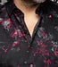 Au Noir - Charlton - Cotton Stretch Dress Shirt - Black/Red