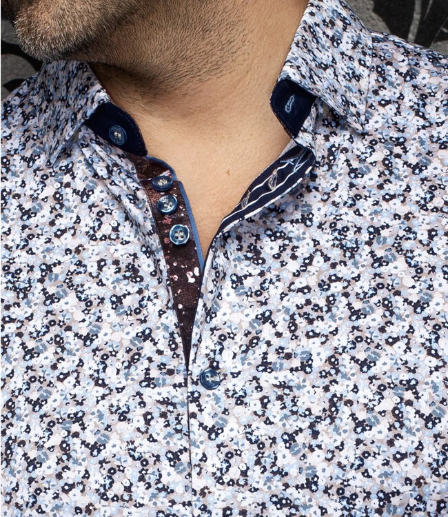 Au Noir - Mirel - 360 Stretch Dress Shirt - Light Blue