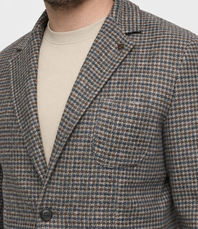 Zuitable - DiFab Slimfit Sport Coat - Med Brown