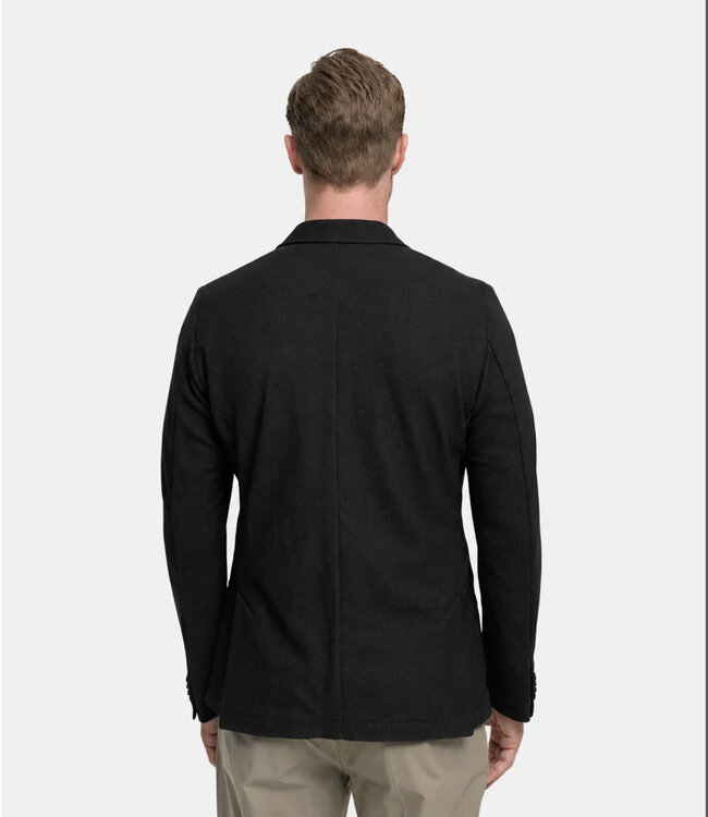 Zuitable - DiMega Bob Mesh Knit Sport Coat - Black