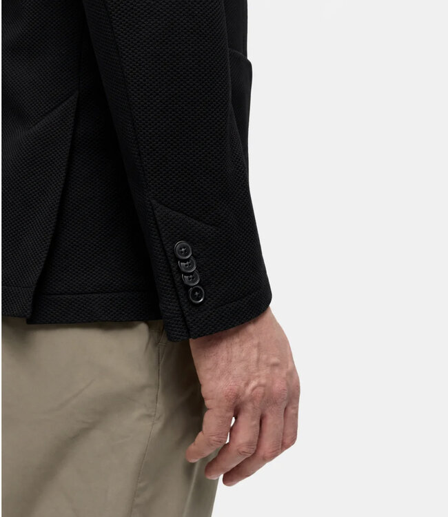 Zuitable - DiMega Bob Mesh Knit Sport Coat - Black