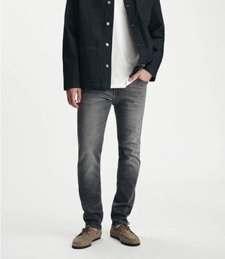 Mavi MAVI Jake Slim Leg Jeans - Smoke Brushed Organic Vintage