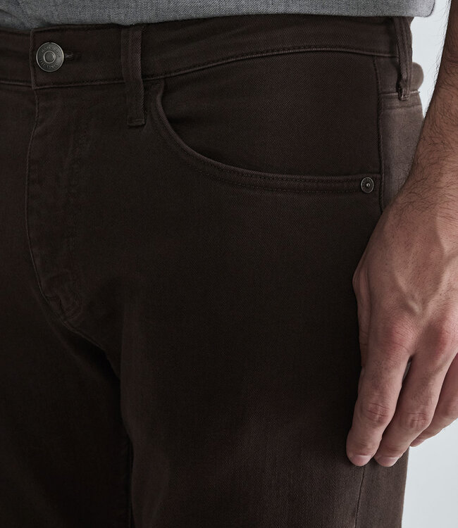 MAVI Marcus Slim Straight Leg Jeans - Brown Denim