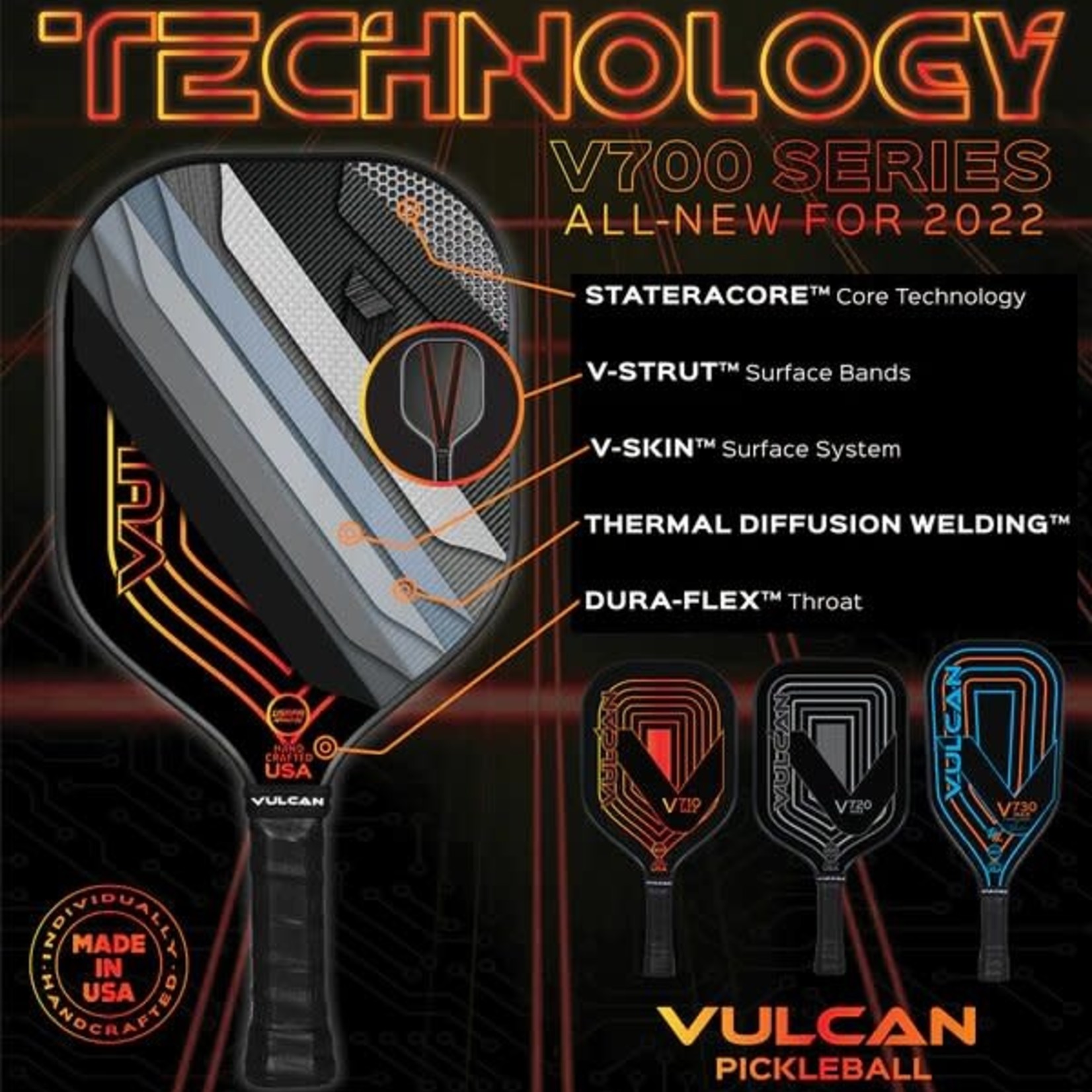 Vulcan V710 Max Paddle