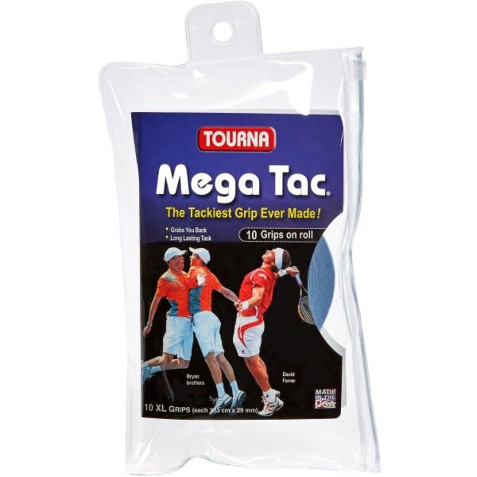 Tourna Mega-Tac Overgrip 10-pack
