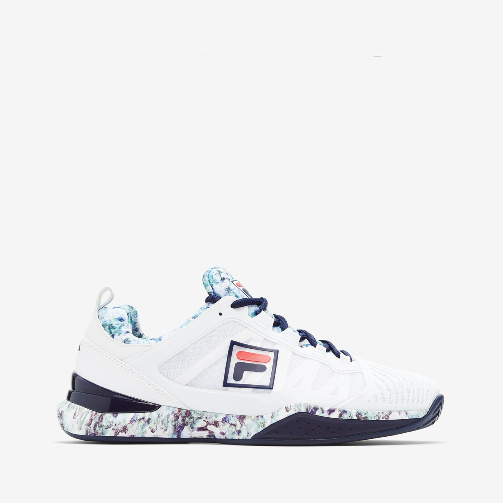 Fila Women's Speedserve Energized White/Navy/Multi