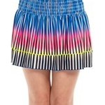 Lucky in Love Girl's Neon Lights Smocked Skirt