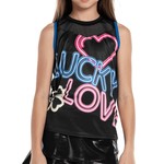 Lucky in Love Girl's Glow With Love Tank