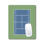 Racquet Inc. Tennis Court Mouse Pad
