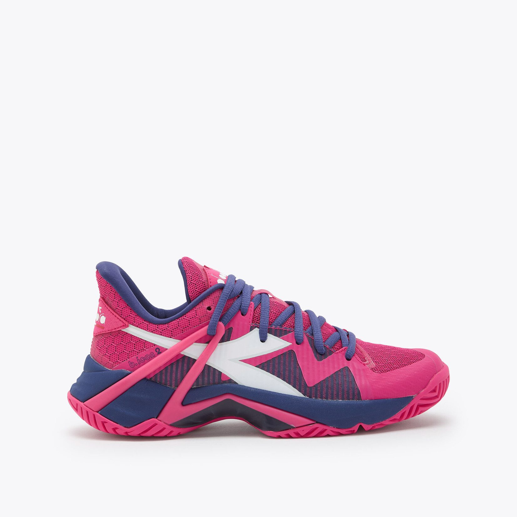 Diadora Women's B.Icon 2 AG W Pink Yarrow/White/Blue