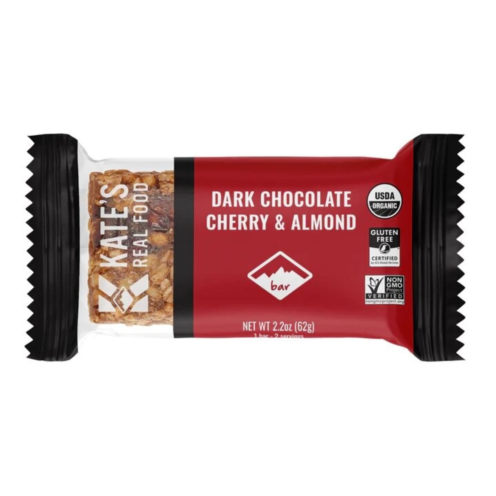Kate's Real Food Kate's Dark Chocolate Cherry & Almond Bar
