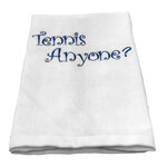 40 Love Courture Towel - Tennis Anyone? (White)