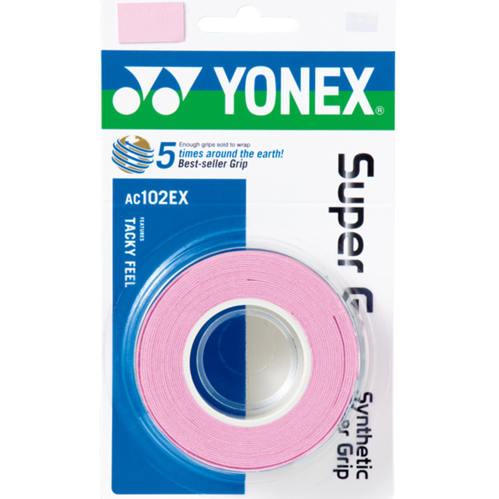 Yonex Super Grap 3-Pack French Pink