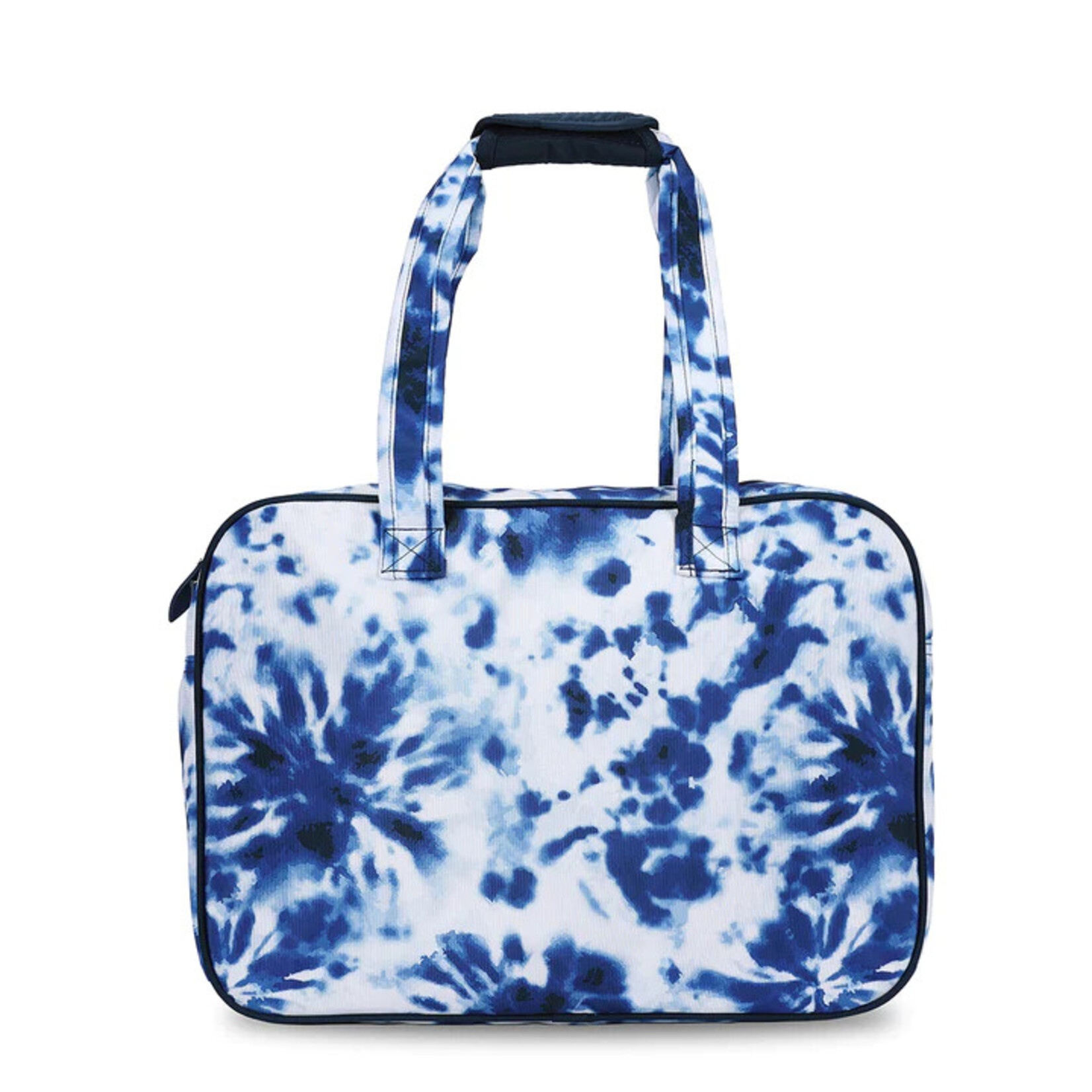 Ame & Lulu Navy Tie-Die Pickleball Tote