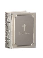 CAROLINE COLLECTION BAPTISM BIBLE KEEPSAKE 3.5" H